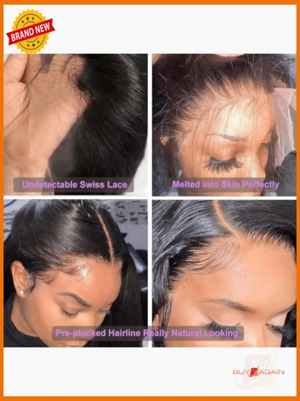 32 Inch 200 Density Body Wave Lace Front Wig HD 13x6 Pre Plucked Glueless